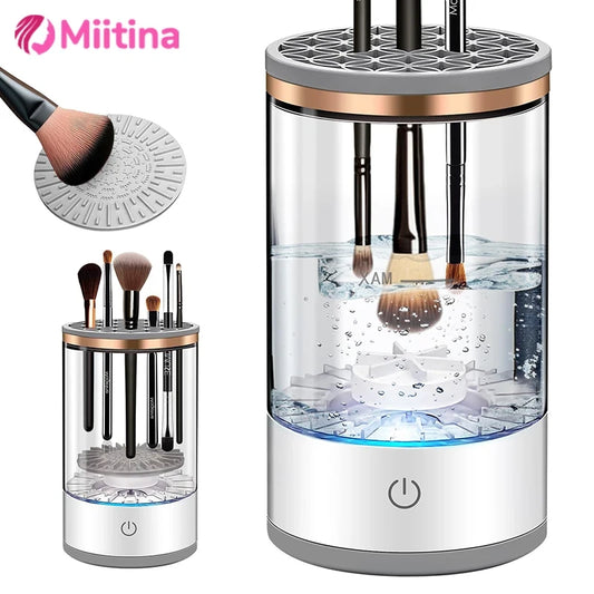 Automatic Makeup Brush Cleaner